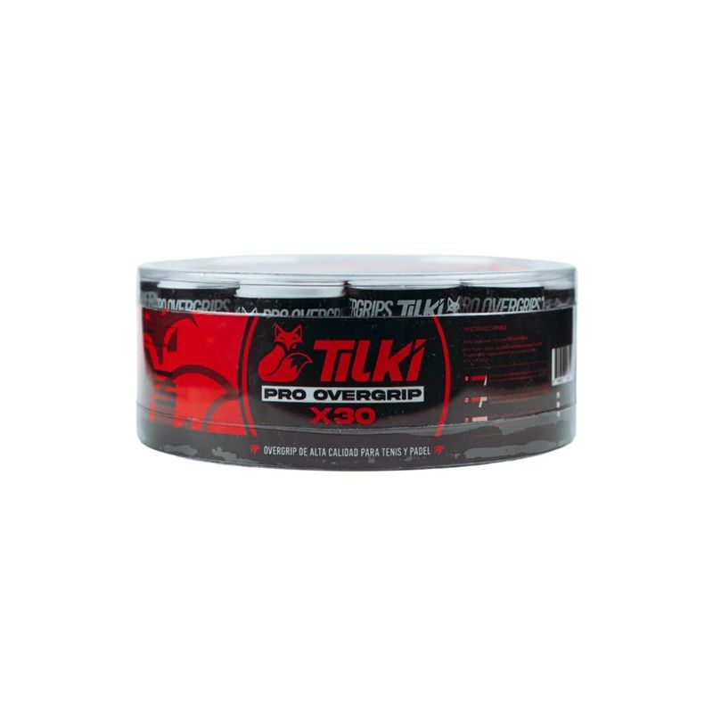 GENERICO - Overgrip Tilki Pro Perforated Blanco X30 Tenis Padel