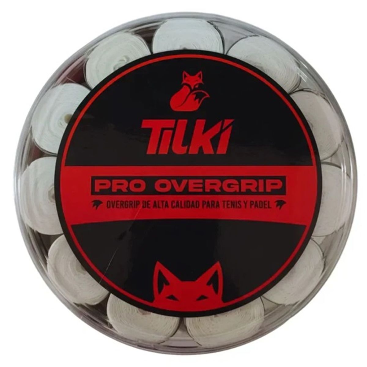 GENERICO - Overgrip Tilki Pro Perforated Blanco X30 Tenis Padel