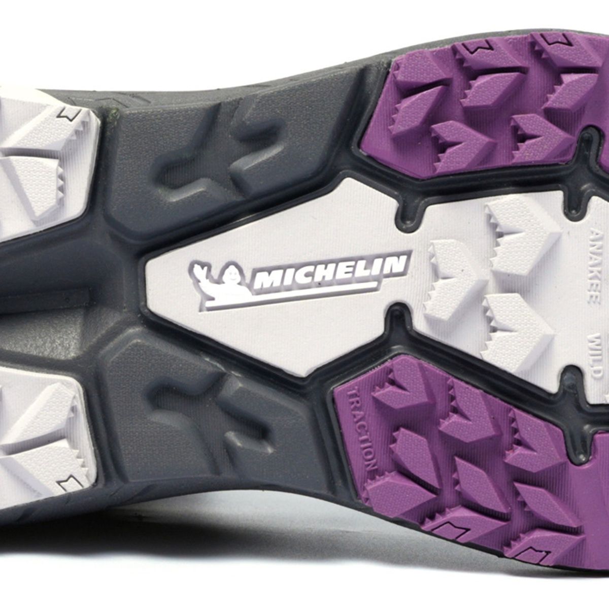 MICHELIN FOOTWEAR - Botín Zapatilla Impermeable Negro Morado Mujer Michelin Aw04