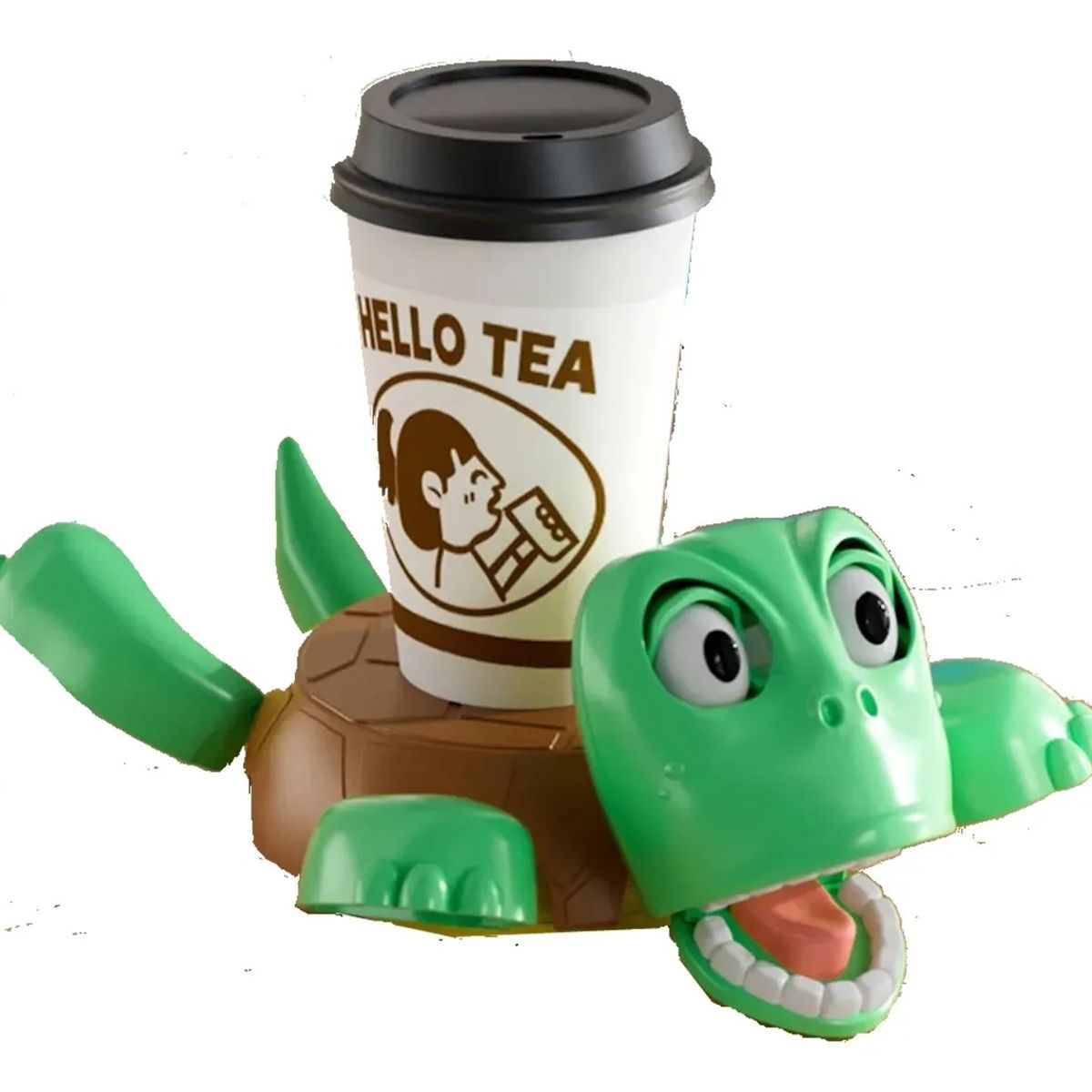 GENERICO - Posa Vaso Tasa Tortuga 3d Novedad Para Regalo