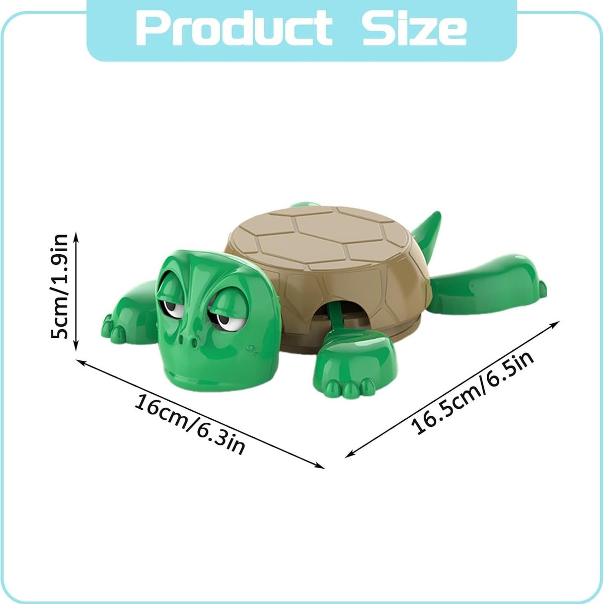 GENERICO - Posavasos Tortuga Interactiva Movimiento 3D