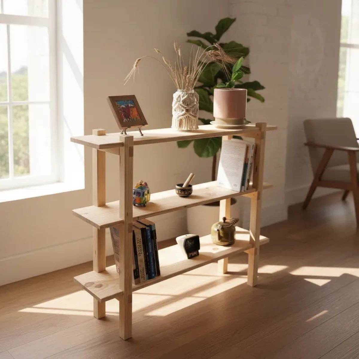 GENERICO - Arrimo Madera Estilo Moderno Terminacion Natural