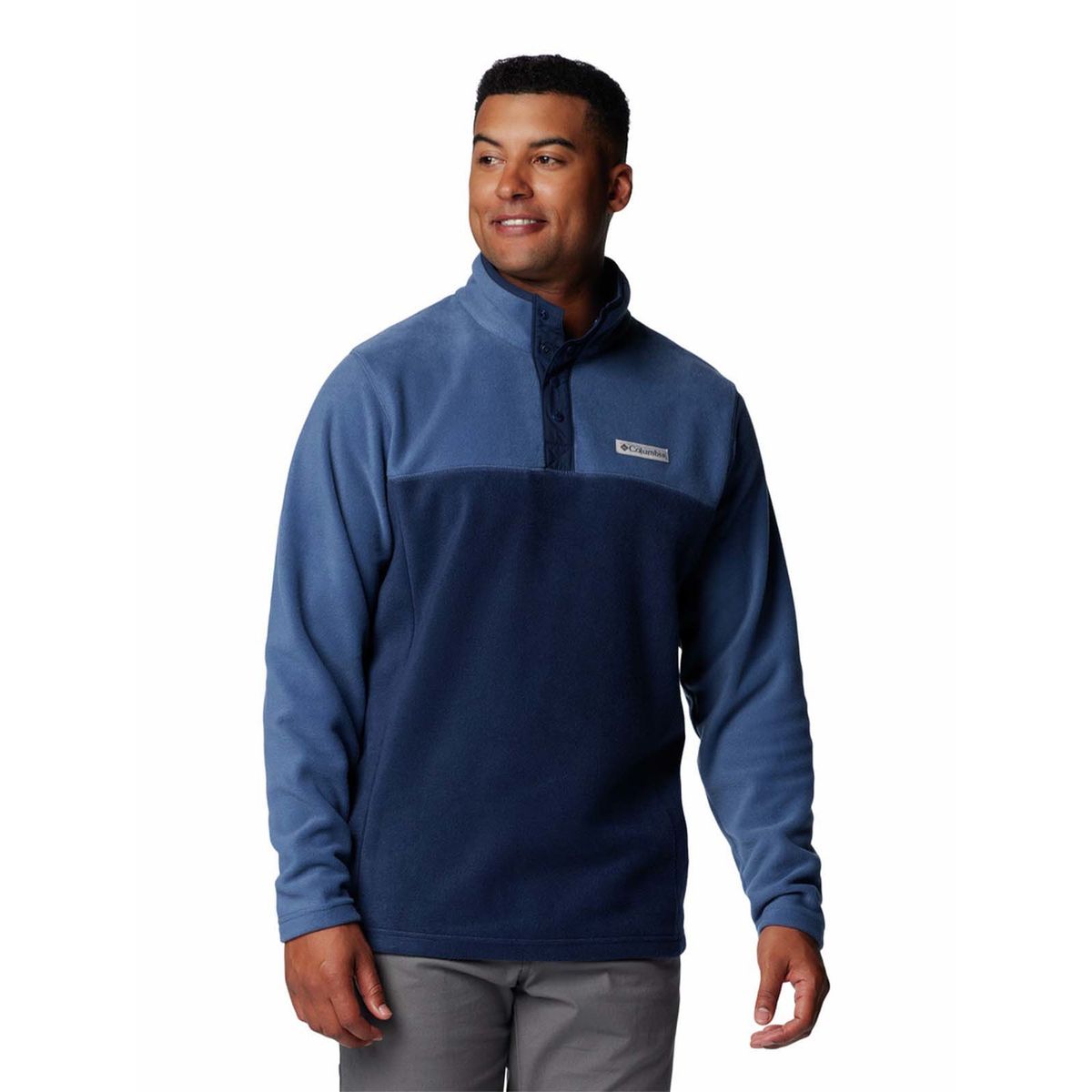 COLUMBIA - Polar Hombre Steens Mountain Half Azul COLUMBIA