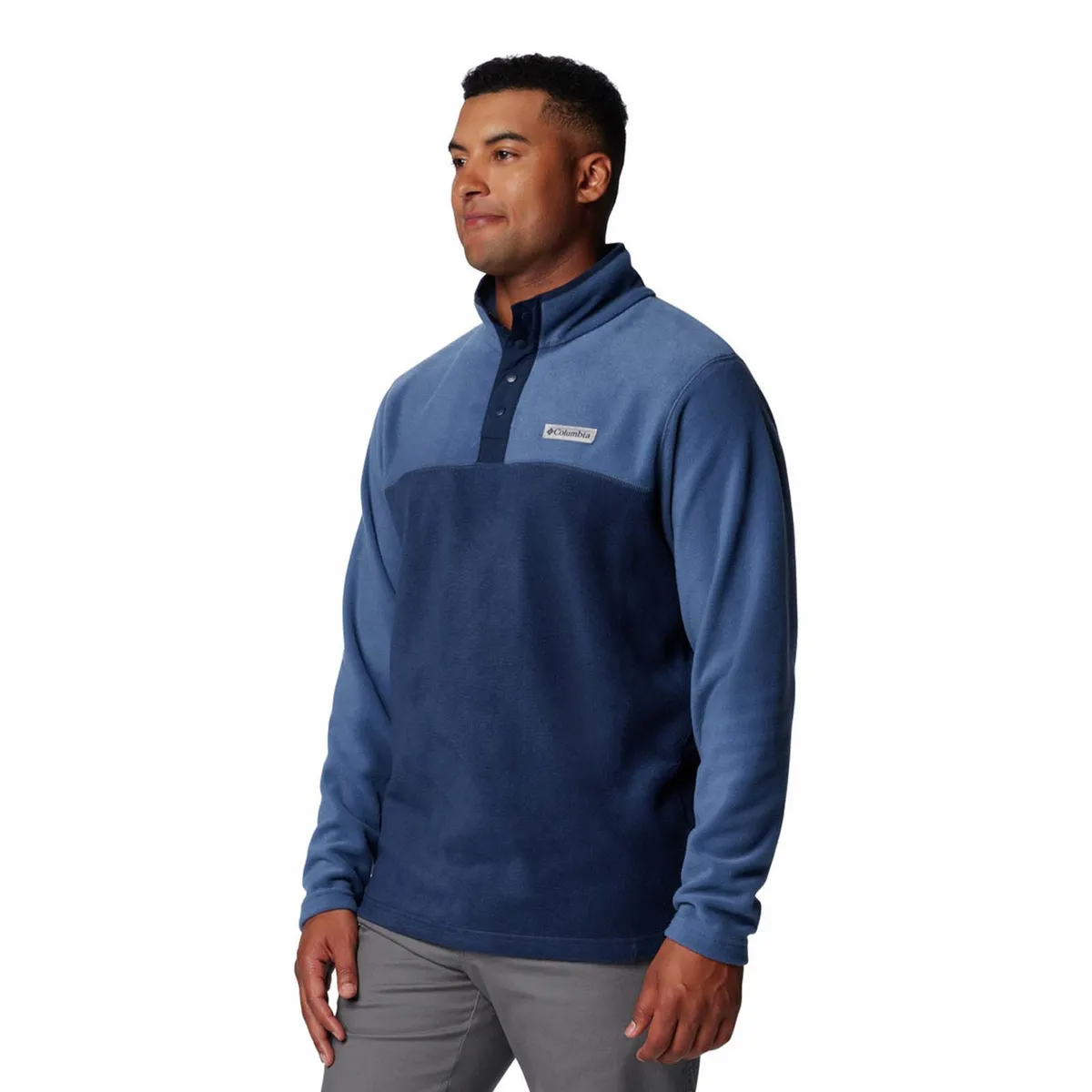 COLUMBIA - Polar Hombre Steens Mountain Half Azul COLUMBIA