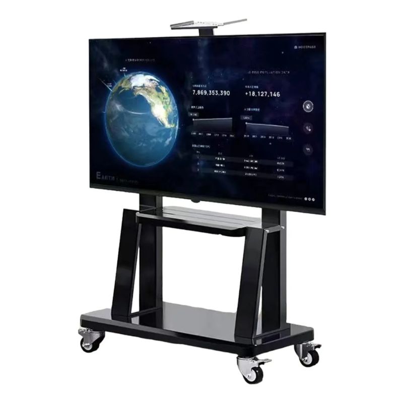 GENERICO - Soporte 32 A 65 Rack Tv Base 120cm Pedestal Ruedas
