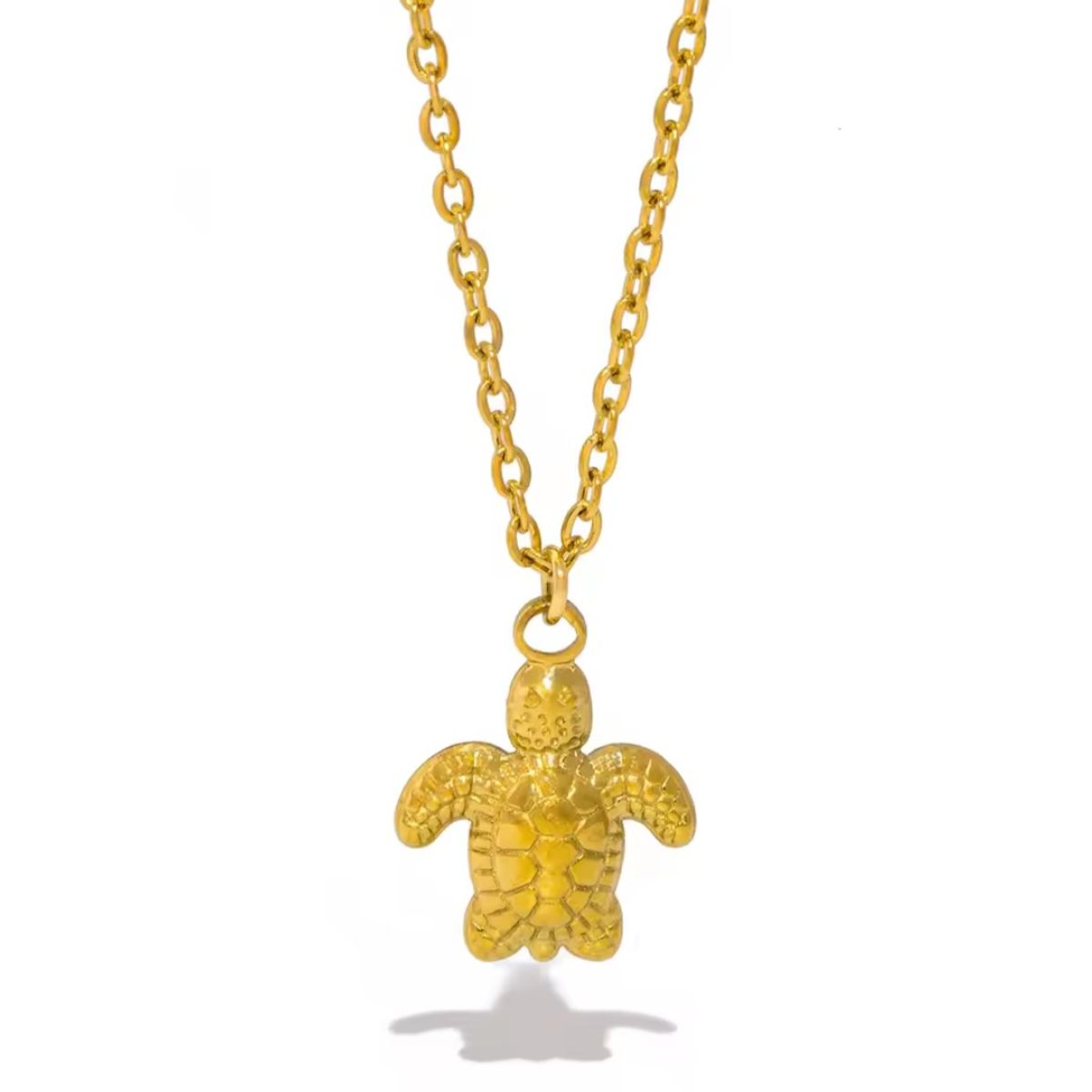 GENERICO - Collar  TORTUGA en acero inoxidable