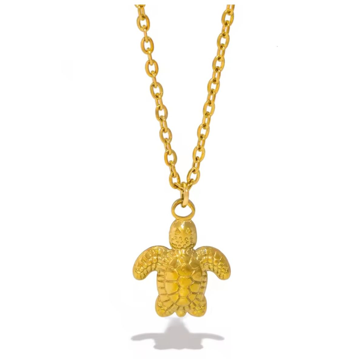 GENERICO - Collar  TORTUGA en acero inoxidable