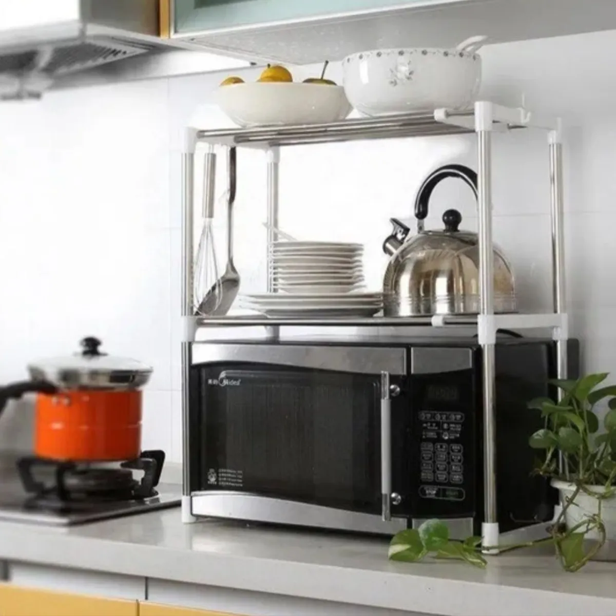 GENERICO - Rack Estante Organizador Microondas Multiusos Cocina Estante