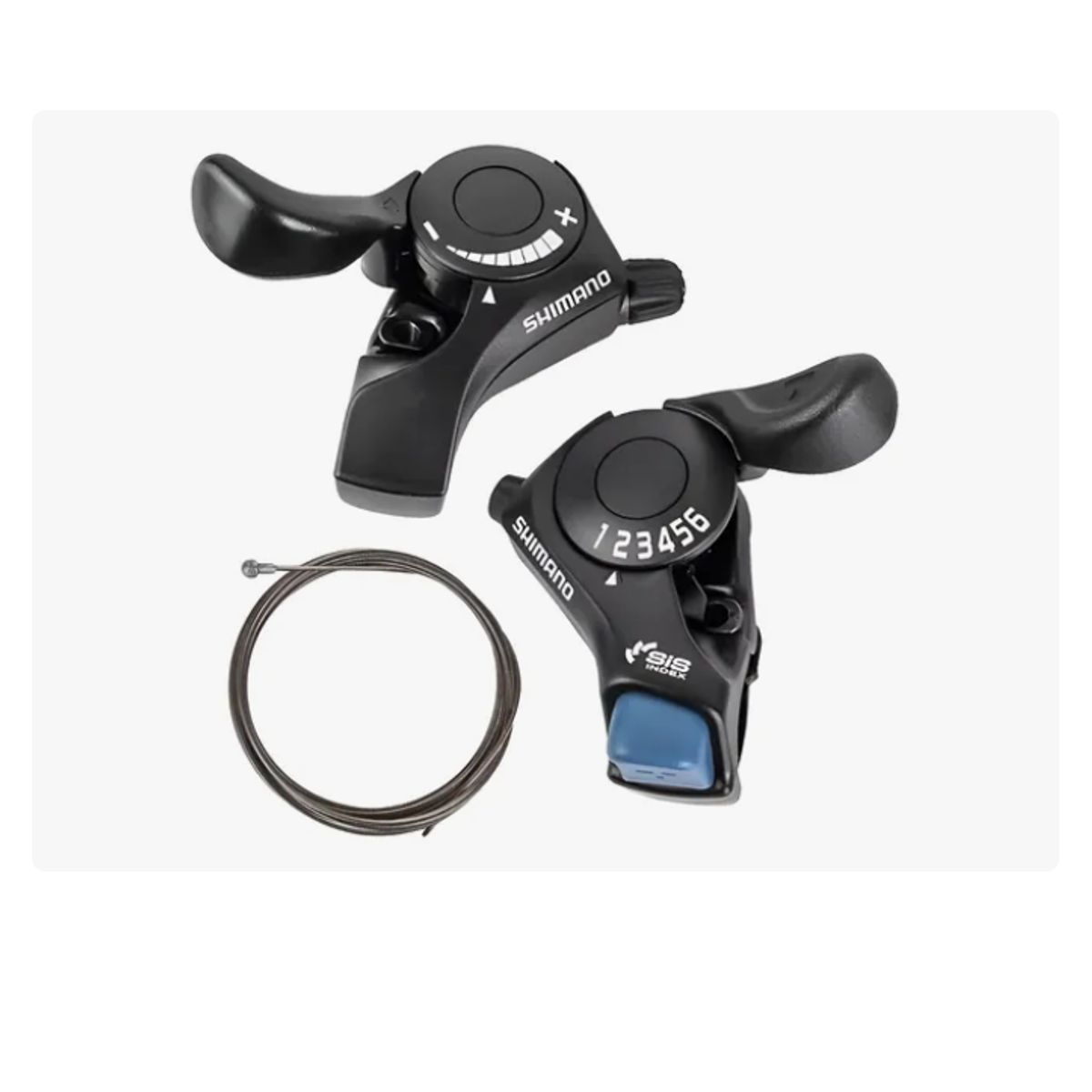 SHIMANO - Manillas Cambio Shimano Sl-tx30 Tourney color negro