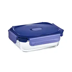 LUMINARC - Contenedor Hermético de Vidrio Rectangular 650 ml resistente