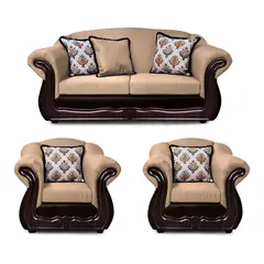 AMERICA DECORA - Living 3-1-1 Grand Búfalo Mixto Beige