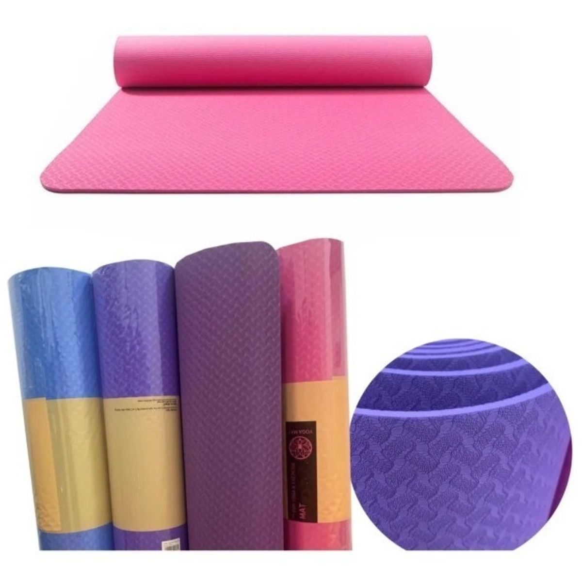 GENERICO - Colchoneta Mat Yoga Manta Deporte Ejercicio