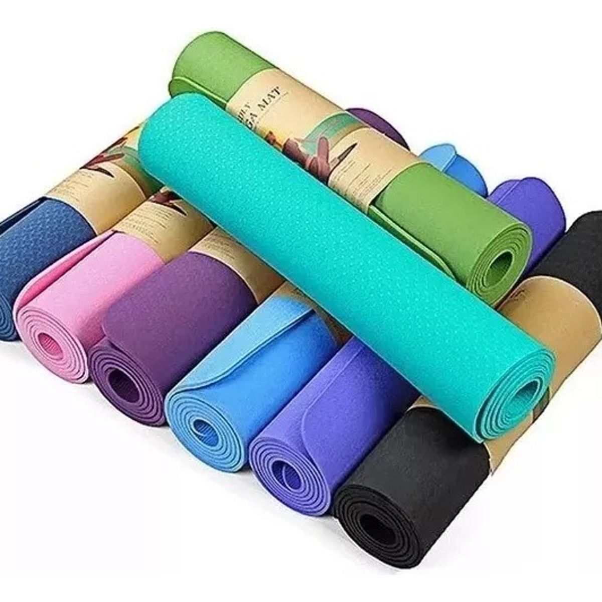 GENERICO - Colchoneta Mat Yoga Manta Deporte Ejercicio