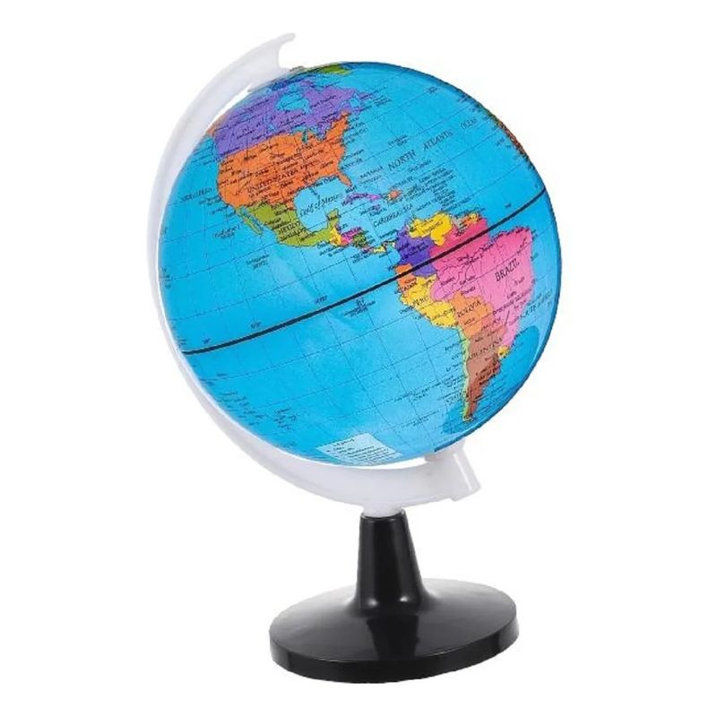 GENERICO - Globo Terraqueo Plastico Giratorio Con Base Mini 106cm