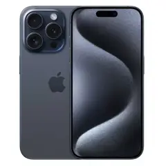 APPLE - Iphone 15 Pro 256GB Azul Titanio Reacondicionado eSIM