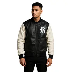 D'JOE - Chaqueta Ecocuero Hombre Roof