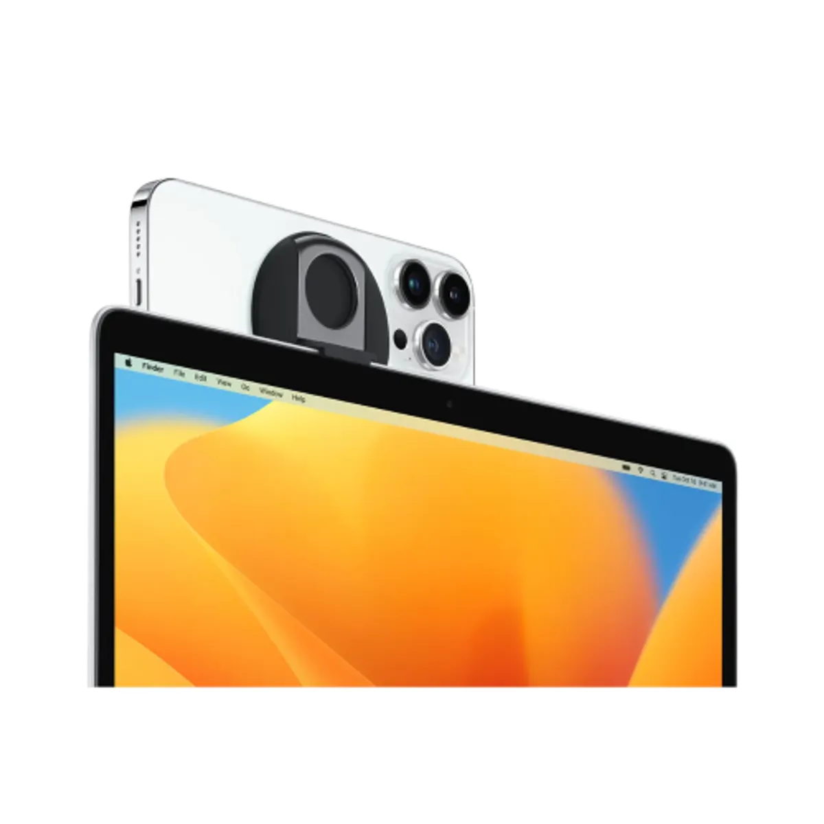 BELKIN - Belkin Soporte Para iPhone Con MagSafe Para Mac Color Negro