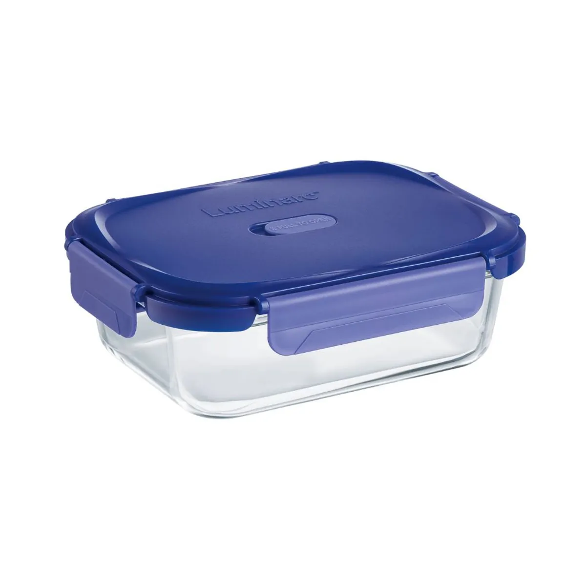 LUMINARC - Contenedor Hermético de Vidrio Rectangular 1040 ml