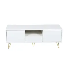 HABITA2 CHILE - BUFFET WHITE 2 CAJONES (RACK TELEVISOR)