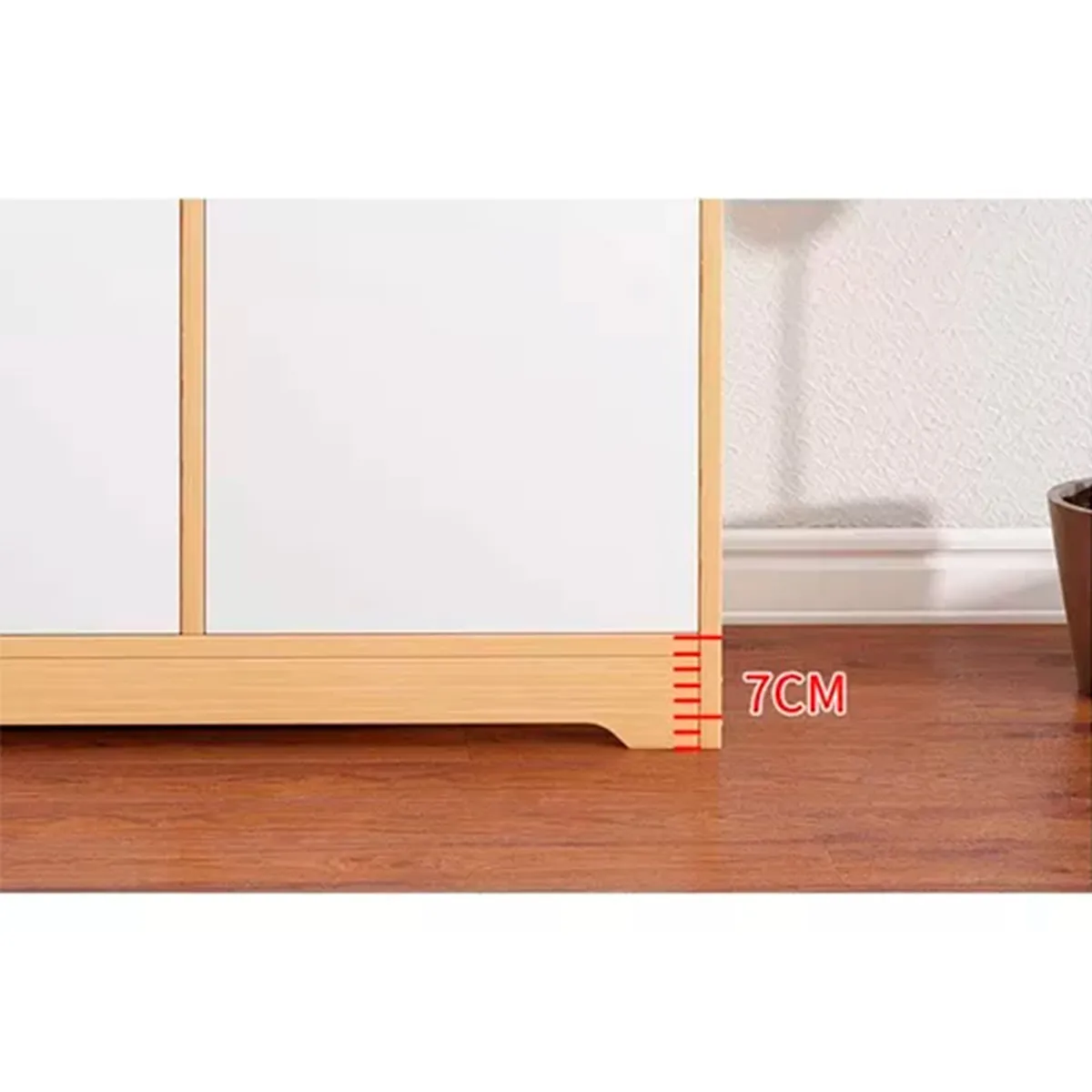 IDEEHOUSE - Aparador de Cocina Multifuncional  80×80×30 cm