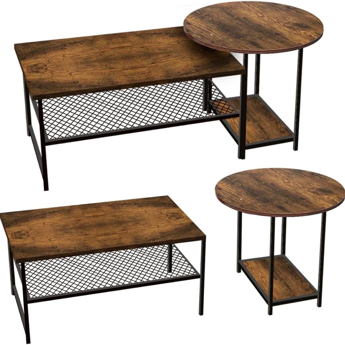 HABITA2 CHILE - SET DE MESAS MODULAR INDUSTRIAL