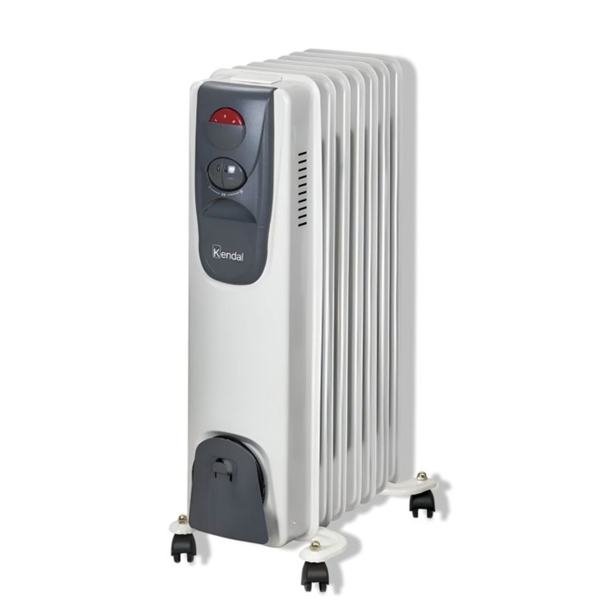 KENDAL - Calefactor Kendal OLEO 1500W Ajustables KO-1500  18 M2 - Blanco.