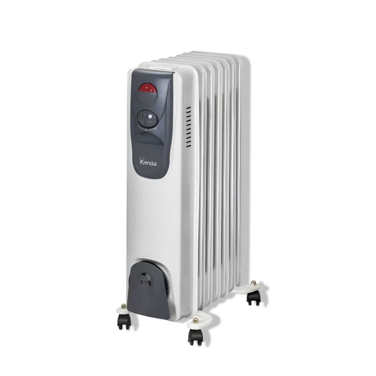 KENDAL - Calefactor Kendal OLEO 1500W Ajustables KO-1500  18 M2 - Blanco.