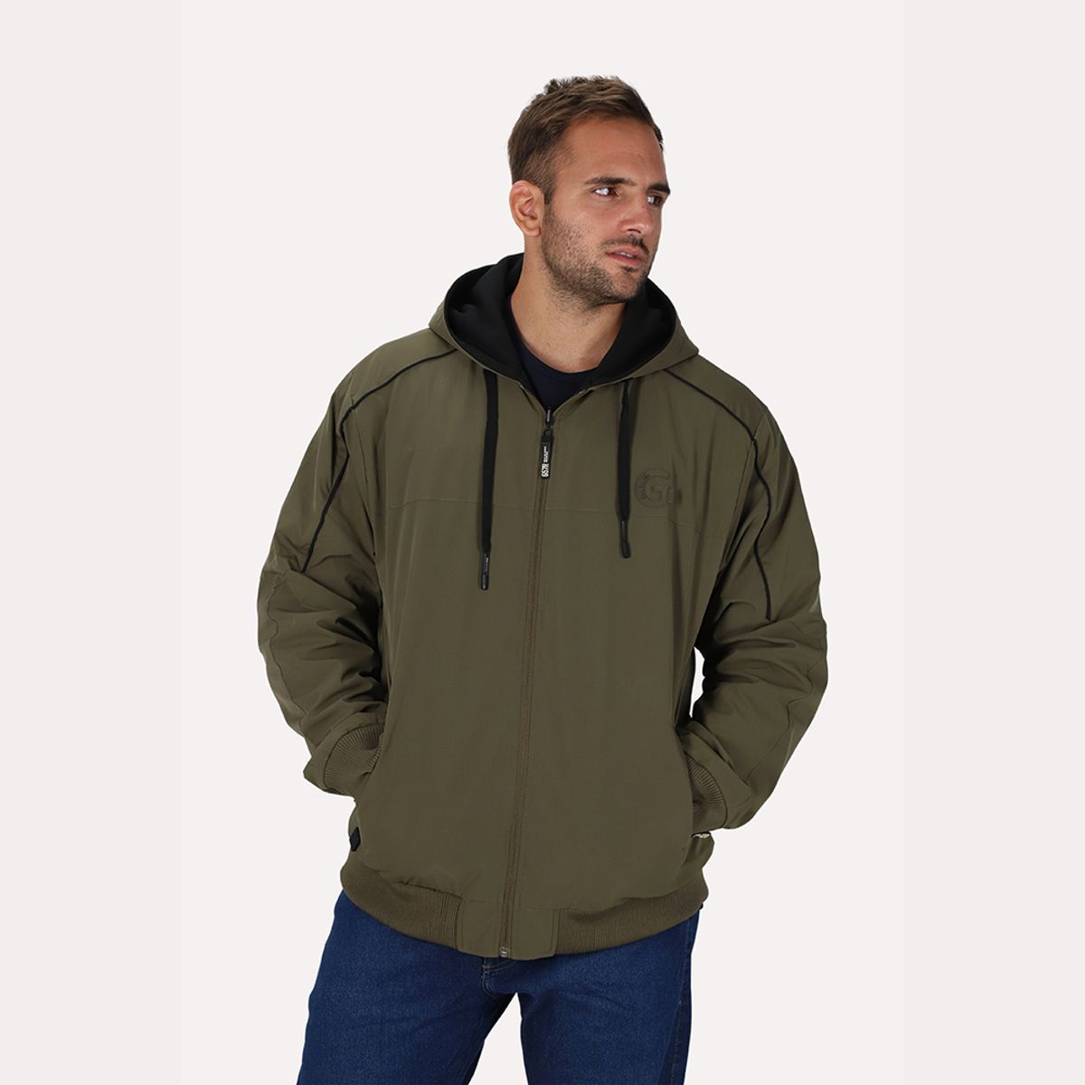 GANGSTER - Plus Cortaviento Cortaviento Daily  Verde Gangster