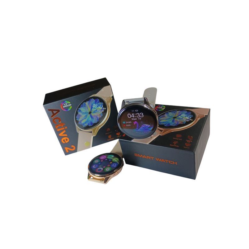 UNIVERSAL - Reloj Smartwatch Inteligente T2Pro Active Gris 2025