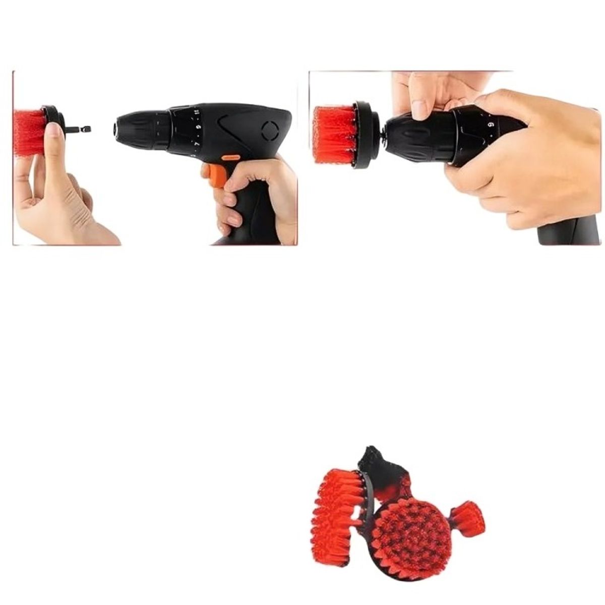 GENERICO - Kit 18 Piezas Limpieza De Auto Interior Y Exterior