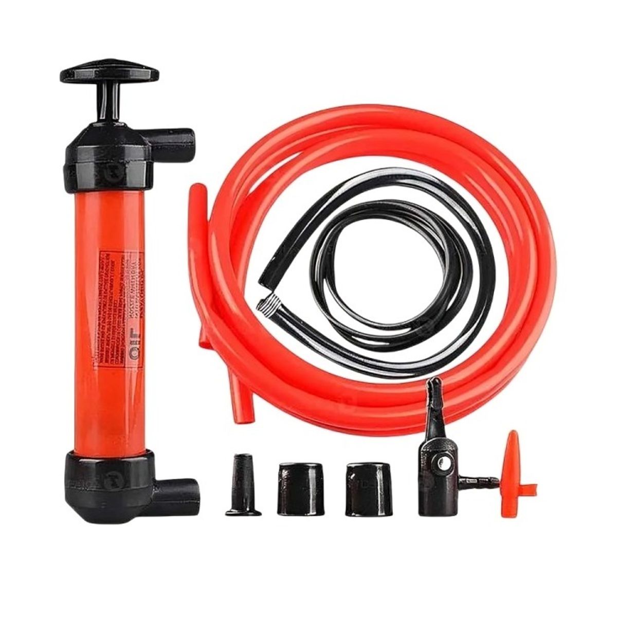 GENERICO - Kit Bomba Bencina Trasvasije Extracción Diesel Multifunción