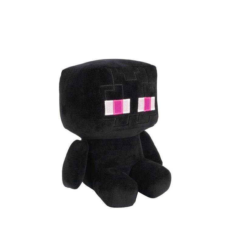 GENERICO - Peluche Minecraft  Enderman Negro 20 cm Video Juego