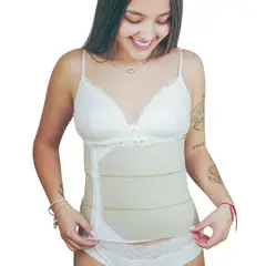 MITIMA - Faja Post Parto 3 Bandas Beige S