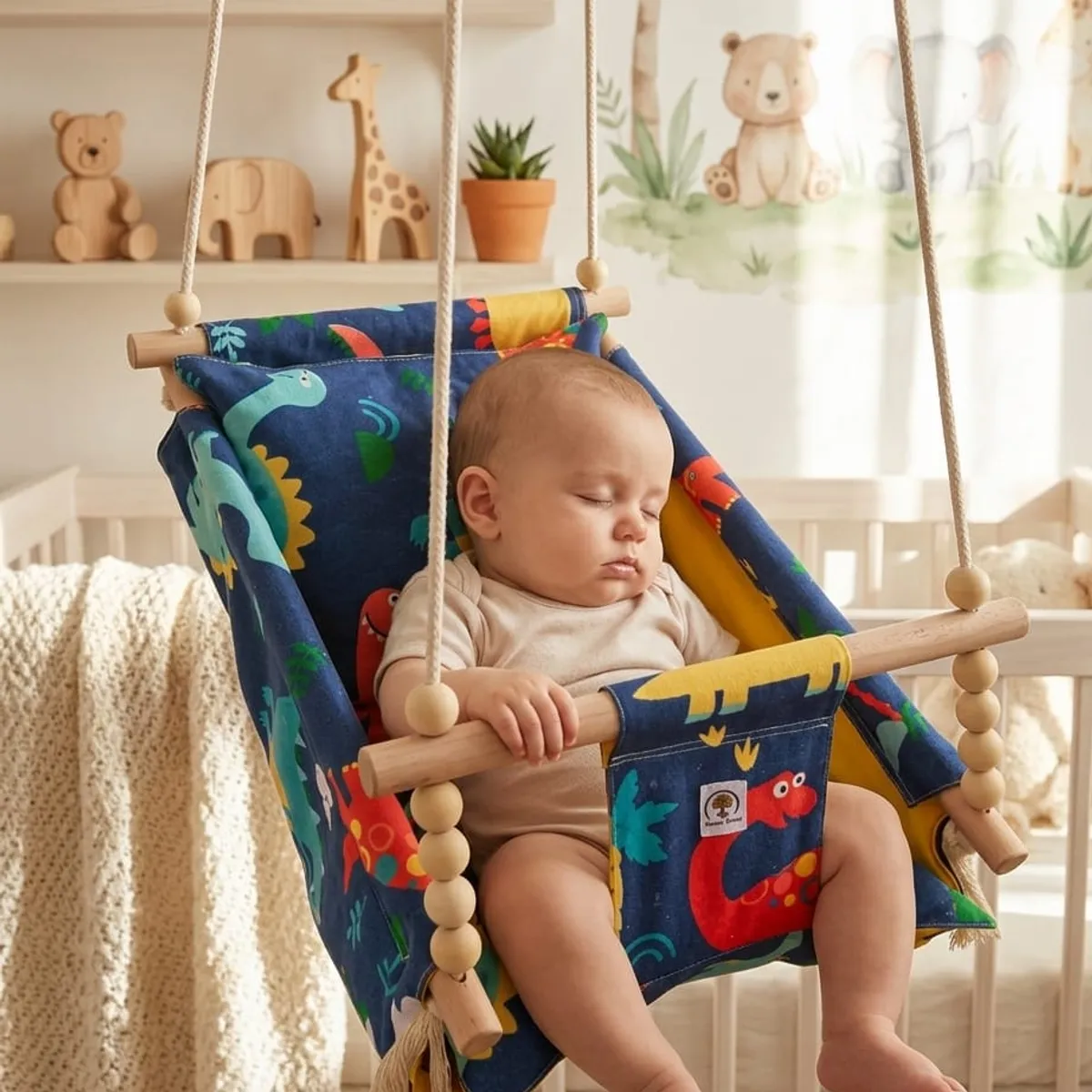 GENERICO - COLUMPIO ERGONÓMICO CUNA Y HAMACA PARA BEBÉ