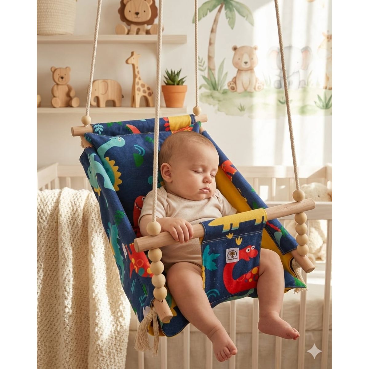 GENERICO - COLUMPIO ERGONÓMICO CUNA Y HAMACA PARA BEBÉ