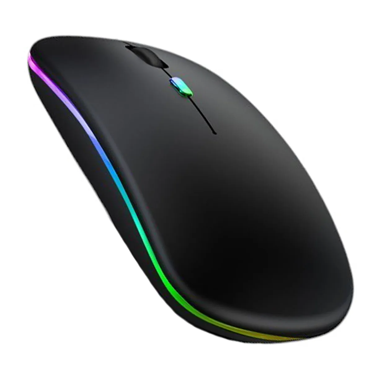 IRM - Mouse Inalambrico Silencioso Bluetooth Recargable Usb 24ghz