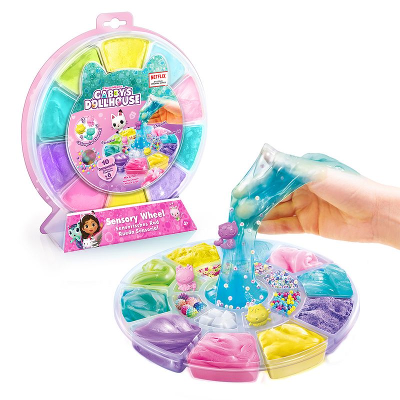 GENERICO - GabbyS Dollhouse Rueda Sensorial - Celeste