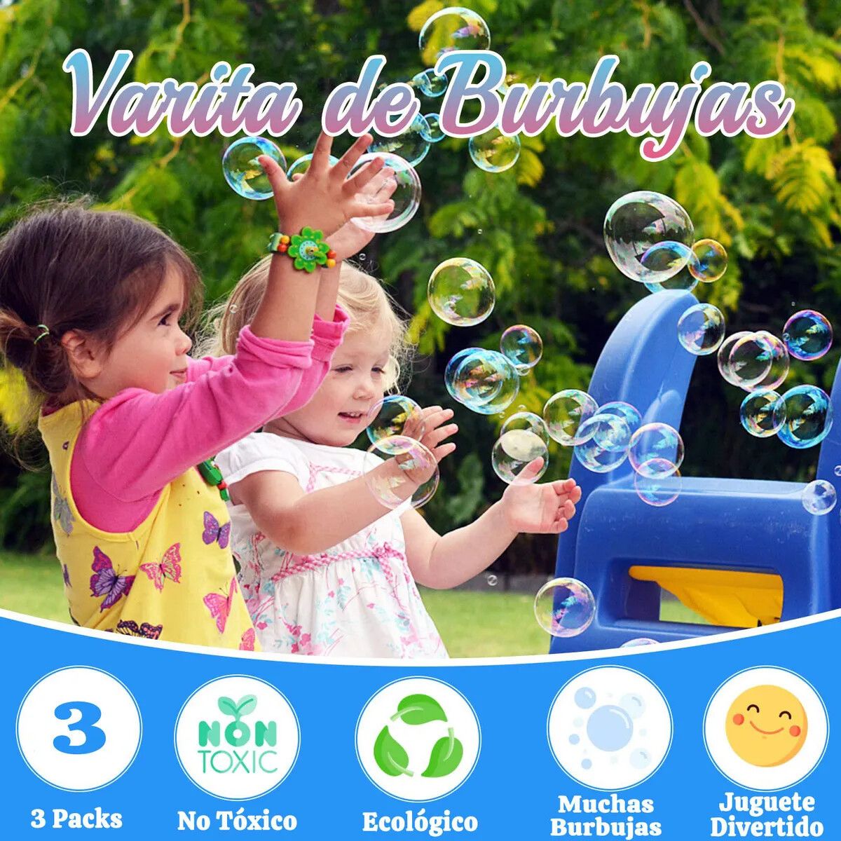 GENERICO - 24pcs Varita Burbuja Dinosaurio Fiesta Regalos Para Niños