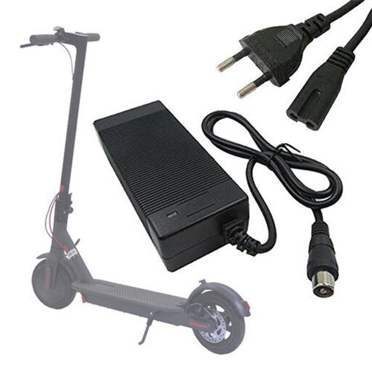 GENERICO - Cargador Scooter Eléctrico Xiaomi Segway y Genéricos