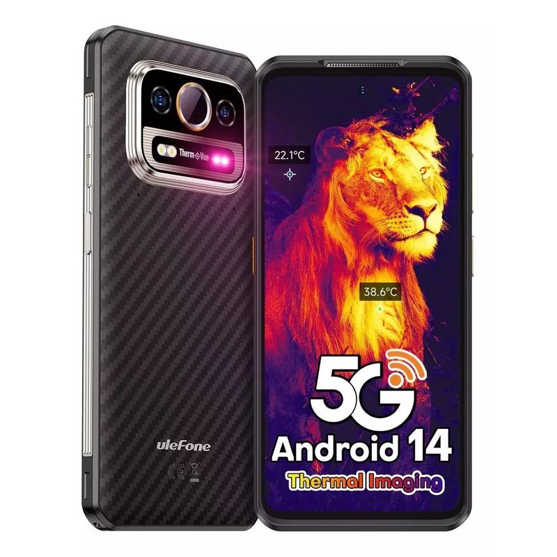 ULEFONE - Ulefone 25T Pro 256GB 6GB RAM Dual SIM 5G Rugged Alta Resistencia