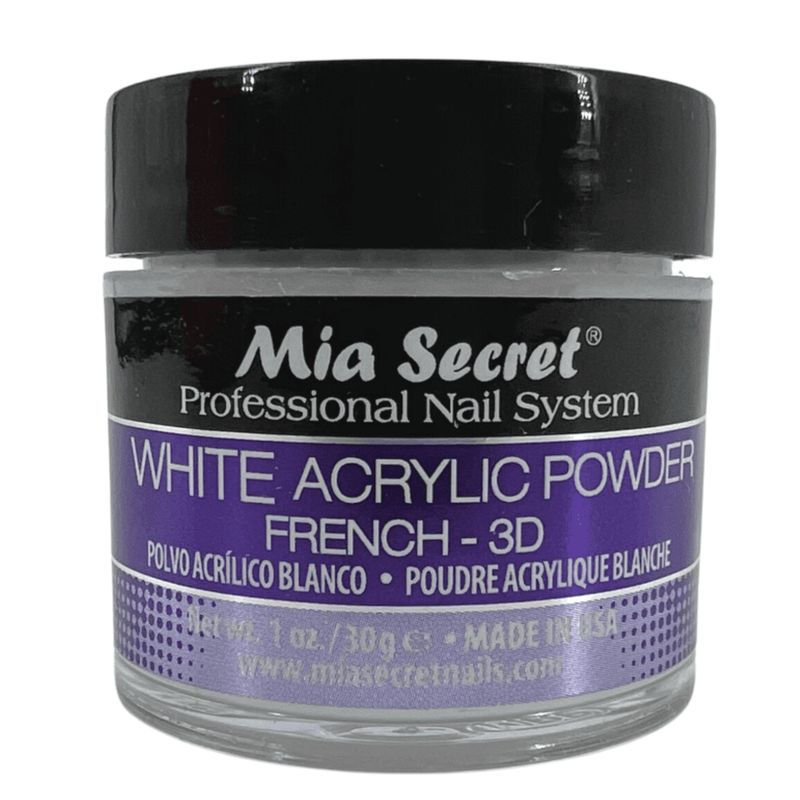 MIA SECRET - Mia Secret ACRYLIC POWDER - BLANCO 30GR