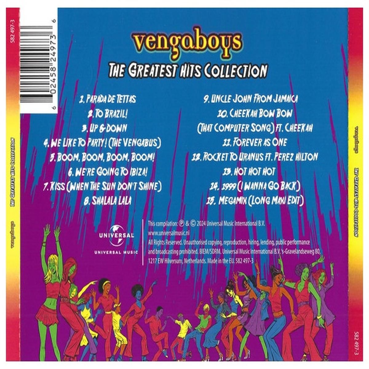 HITWAY MUSIC - VENGABOYS - THE GREATEST HITS COLLECTION - CD