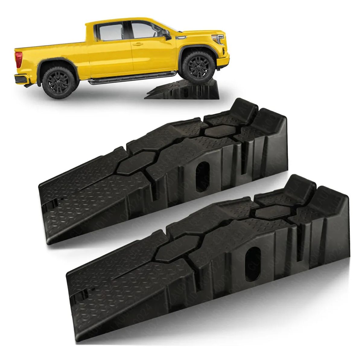 KUANGYE - Rampas Automóviles Capacidad 2-3t Pack De 2 Unidades