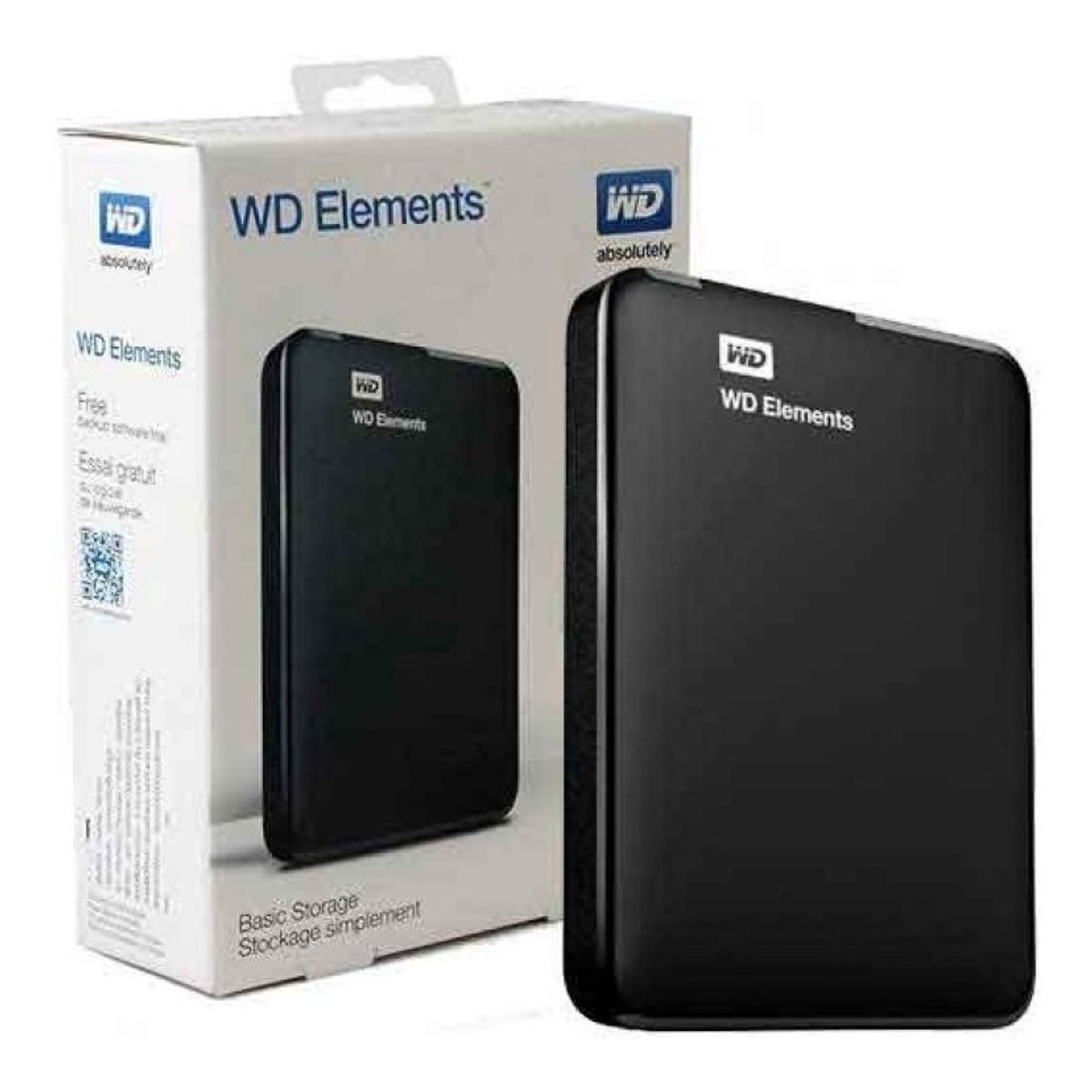 WESTERN DIGITAL - Disco Duro Western Digital Wd Elements Portable 1tb