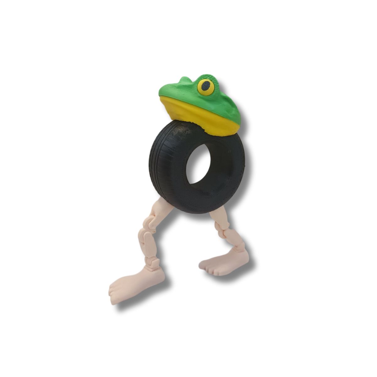 GENERICO - Boneka Ambalabu 3D con piernas articuladas