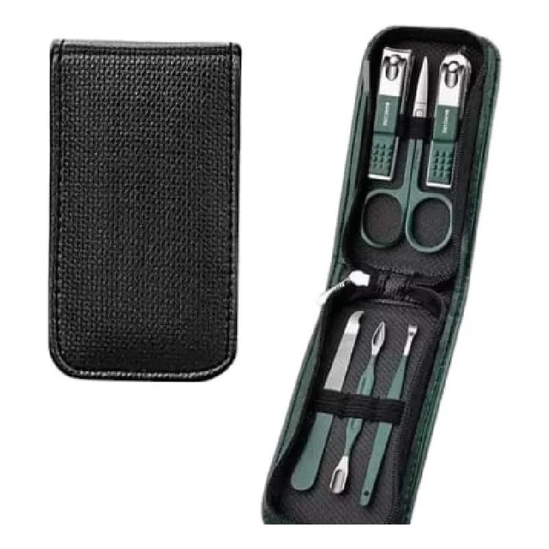GENERICO - Set Manicure 6 Pcs Profesional Corta Uñas Portátil Viaje