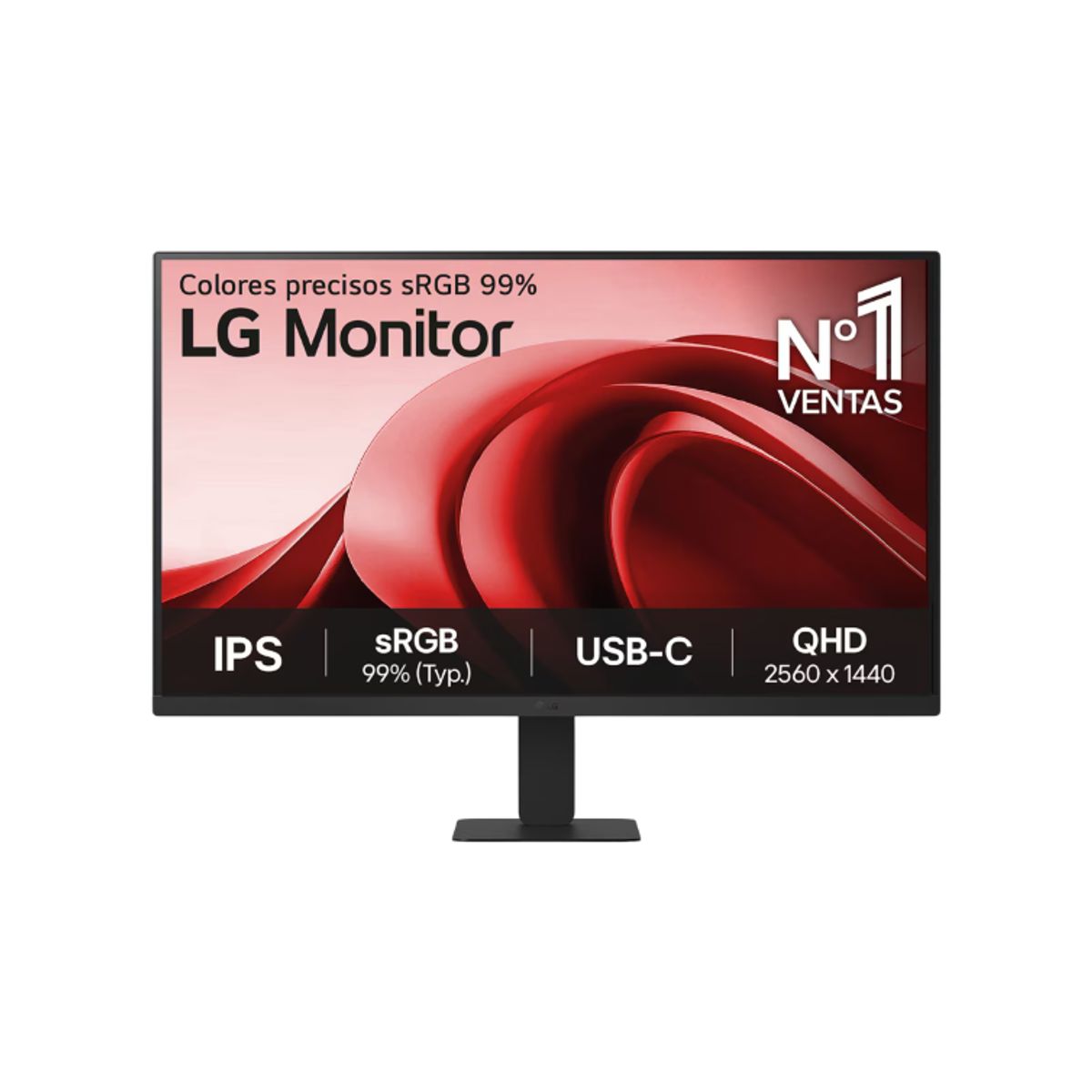 LG - LG 27U631A-B Monitor 27 QHD IPS 100Hz HDMI USB-C VESA