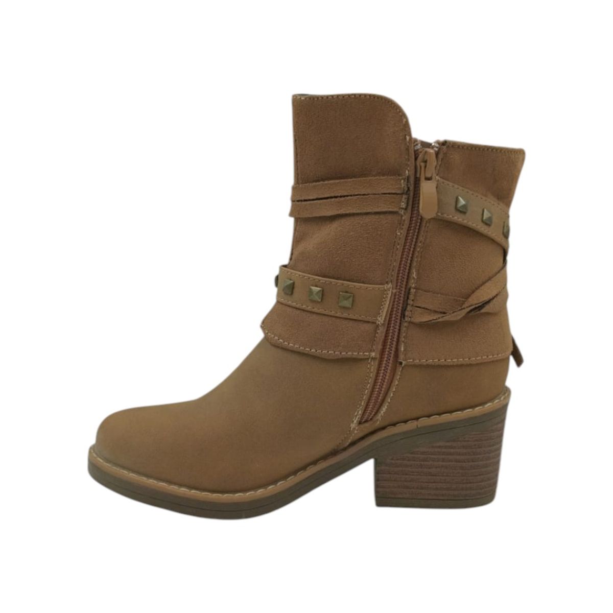 HERIEL - Bota Café Taco Mujer