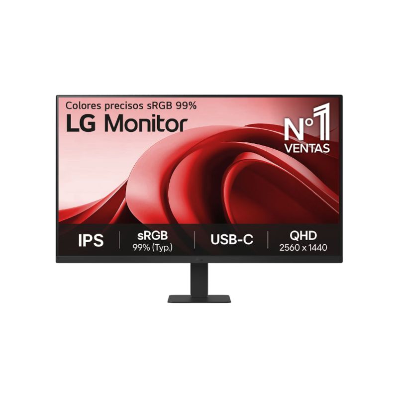 LG - LG 27U631A-B Monitor 32 QHD IPS 100Hz HDMI USB-C VESA