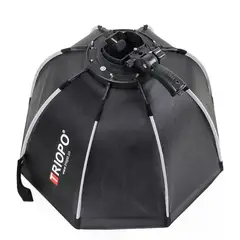 GENERICO - Triopo KS2-120 Softbox Octogonal Para Speedlight Con Empuñadura 120cm